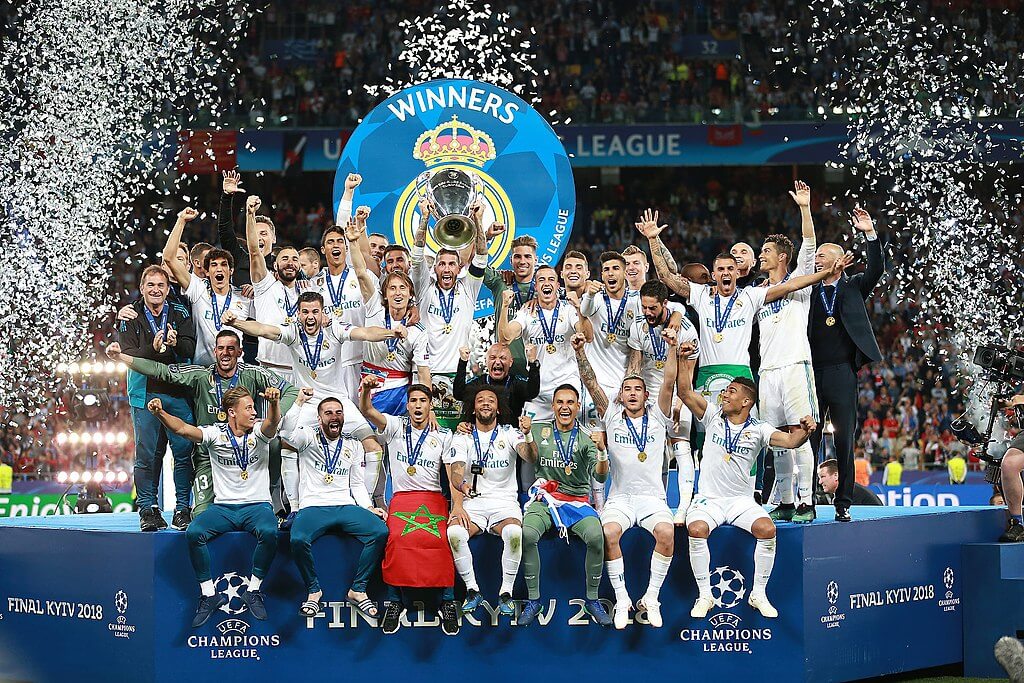 Real Madrid CL vinnare 2018